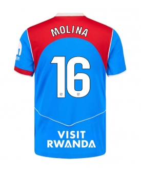 Billige Fotballdrakt Atletico Madrid Nahuel Molina #16 Replika Tredjedrakt 2025-26 Kortermet Billige Fotballdrakt Atletico Madrid Nahuel Molina #16 Replika Tredjedrakt 2025-26 Kortermet